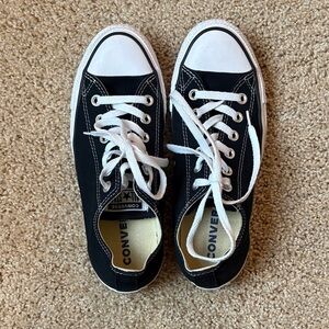Converse Women’s/unisex Black and White Sneakers